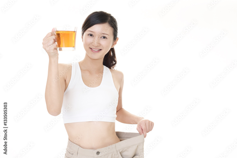 ダイエットに成功した女性 ダイエットに成功した女性