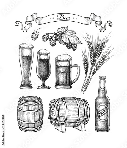 Big beer set.