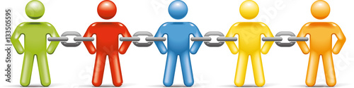 Linked People Icon