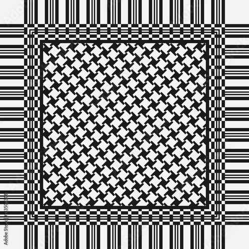 scarf keffiyeh pattern