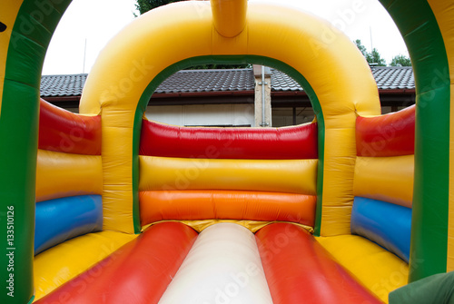 bouncy castle interior