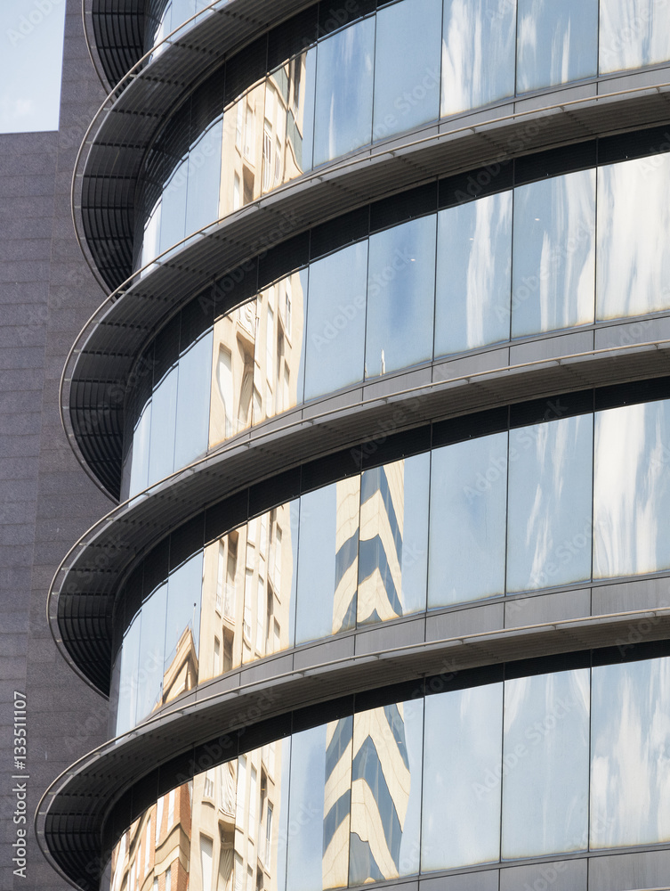 Barcelona (Spain): modern building Barcelona (Spain): modern building