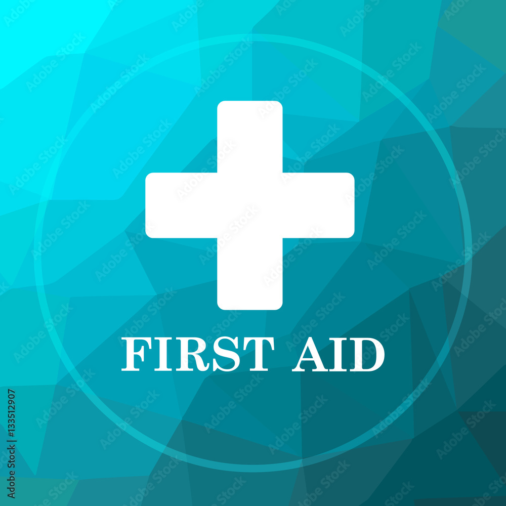 Fototapeta premium First aid icon