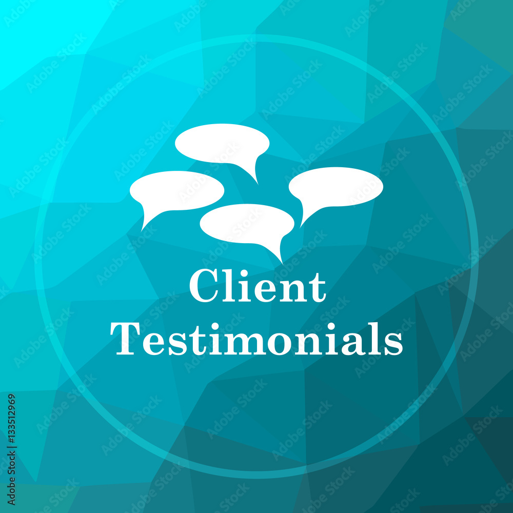 Client testimonials icon Client testimonials icon