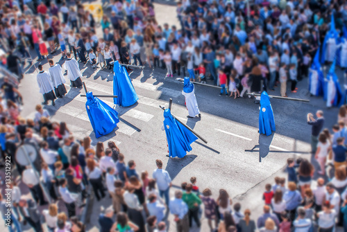 Holy week in Spain ,the procession