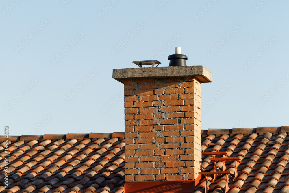 Naklejka premium Chimney