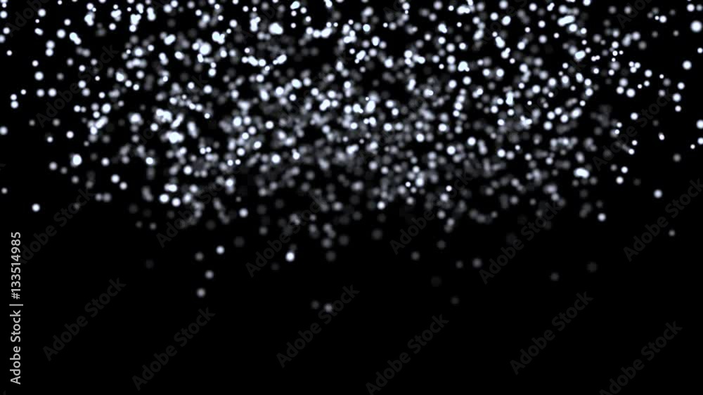 Glowing star particle in random direction 3D render abstract background animation motion graphic with copy space on black background Glowing star particle in random direction 3D render abstract background animation motion graphic with copy space on black background