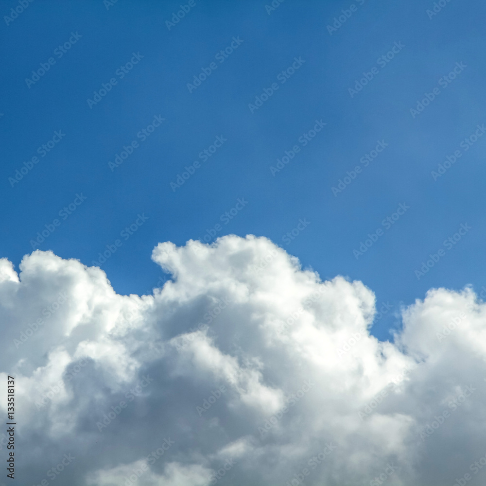 Blue sky background Blue sky background