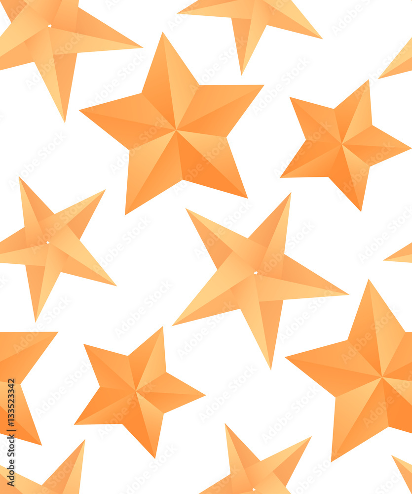 Seamless texture with yellow stars. Vector background for your creativity Seamless texture with yellow stars. Vector background for your creativity