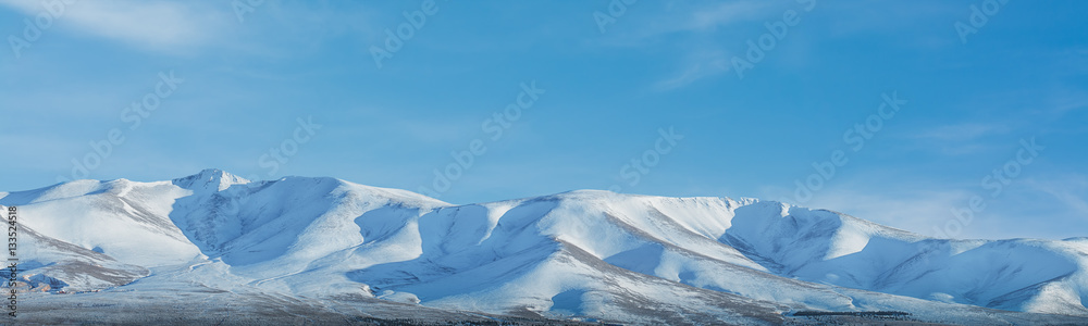 Panorama View of White Mountains