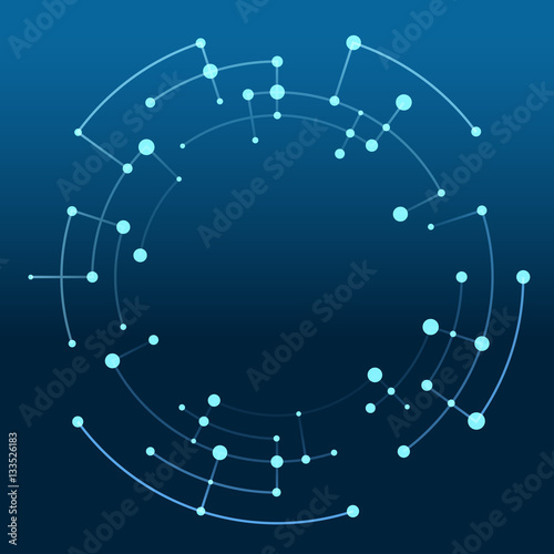 Technology vector background