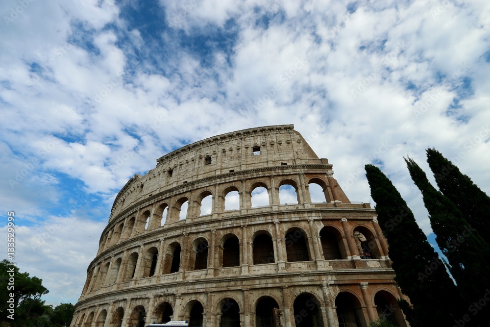 Fototapeta premium THE COLISEUM OF ROME , ITALY