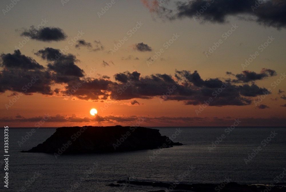 Sunset at Mediterranean 
