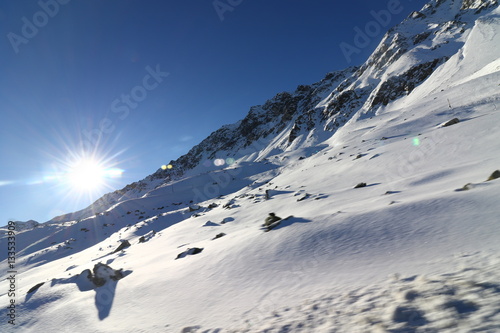 Snow landscape