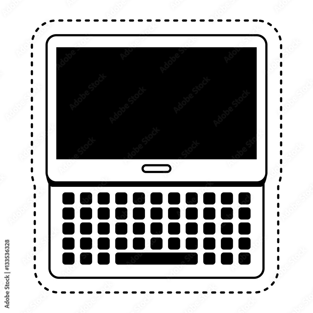 laptop computer isolated icon vector illustration design laptop computer isolated icon vector illustration design