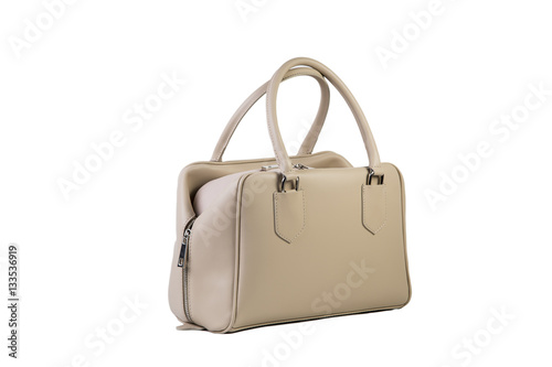 white female bag on a white background, online catalog