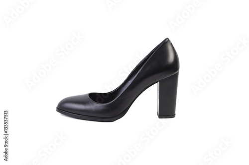 Spring women's shoes on a white background, online catalog