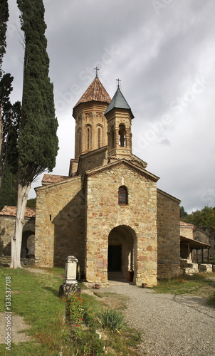 Khvtaeba church at the Ikalto (Iqalto) monastery. Kakheti. Georgia