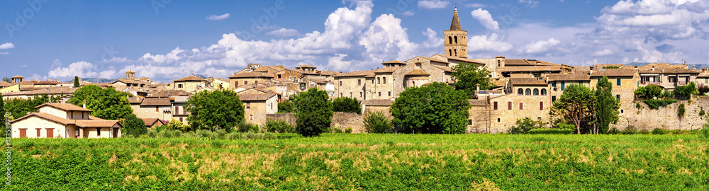 Bevagna (Umbria) high definition panoramic