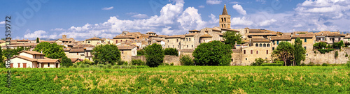 Bevagna (Umbria) high definition panoramic