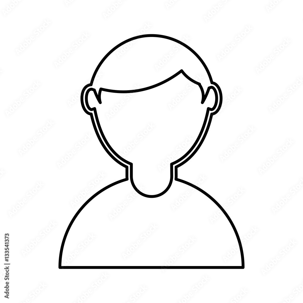 young man avatar character vector illustration design young man avatar character vector illustration design