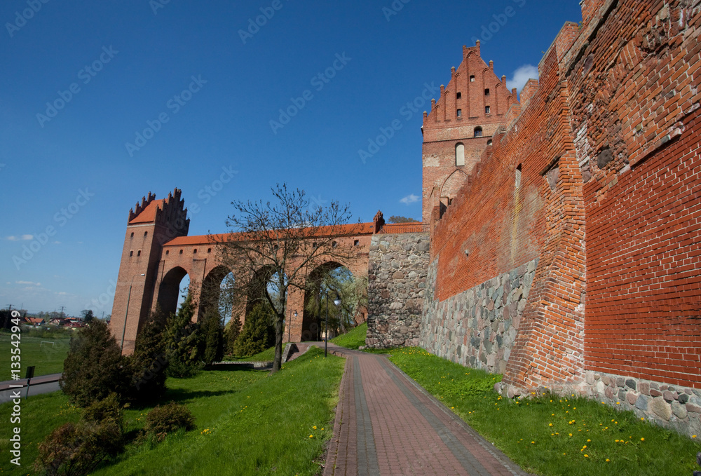 Zamek w Kwidzynie, Polska, The castle in Kwidzyn, Poland