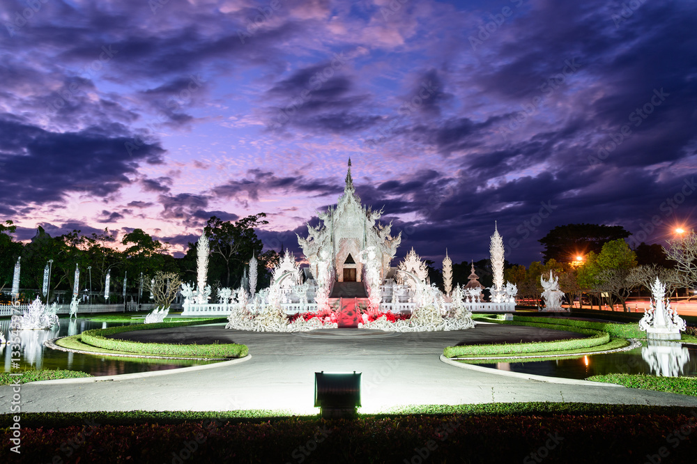 White temple, Chiangrai, Thailand