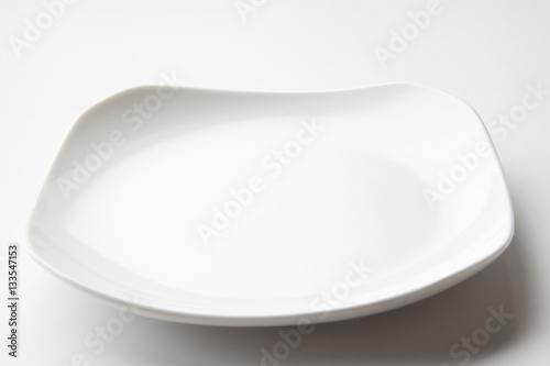 白い角皿