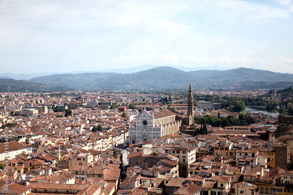 View of the city Florence
