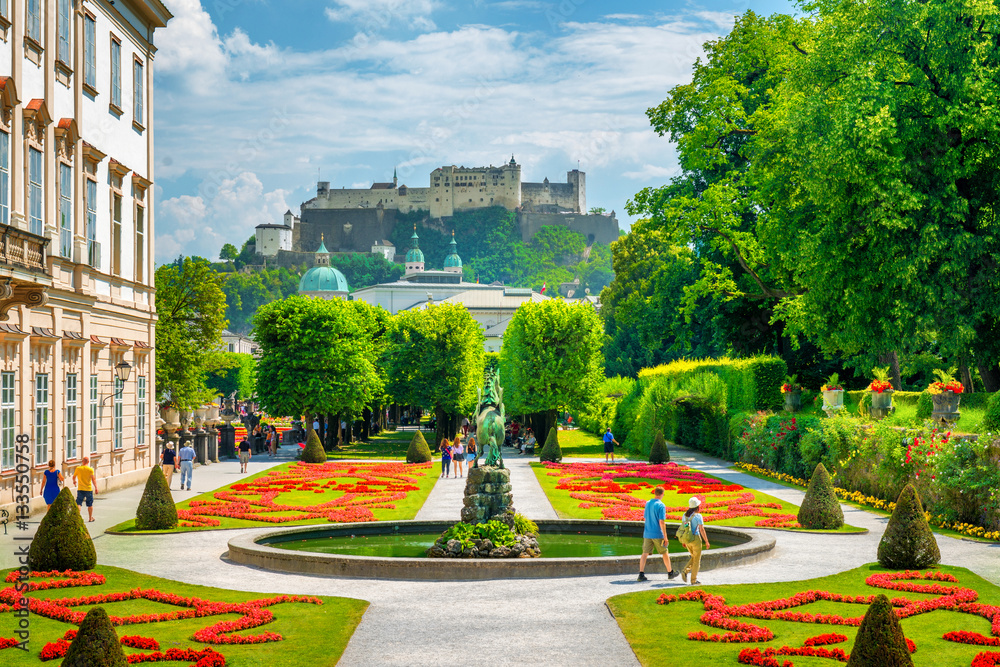 Salzburg, Austria - obrazy, fototapety, plakaty 