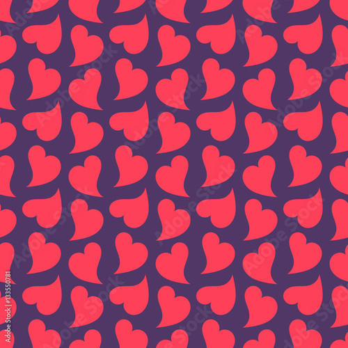 Hearts pattern illustration