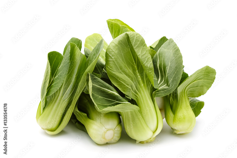 Fresh chinese cabbage on white background Fresh chinese cabbage on white background