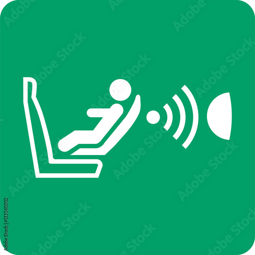 ISO 7010 E014 Child seat presence and orientation detection system (CPOD)