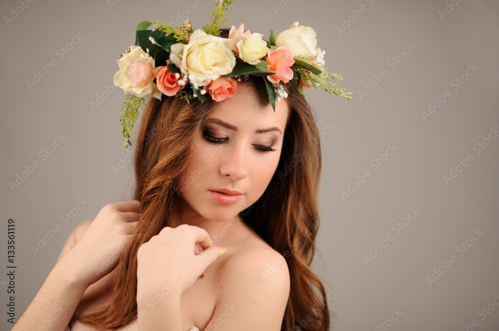 Portrait of Beautiful Woman Portrait of Beautiful Woman