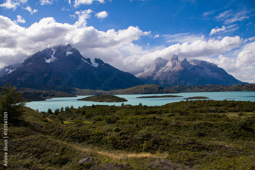 Torres del paine lake view