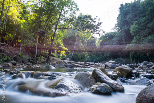 Klong Pai Boon Waterfall in Chanthaburi province in Thailand photo