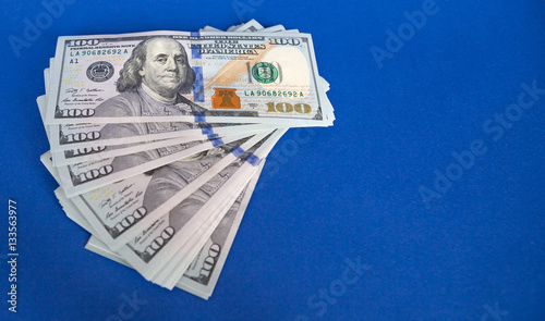 money: a few dollars on the table