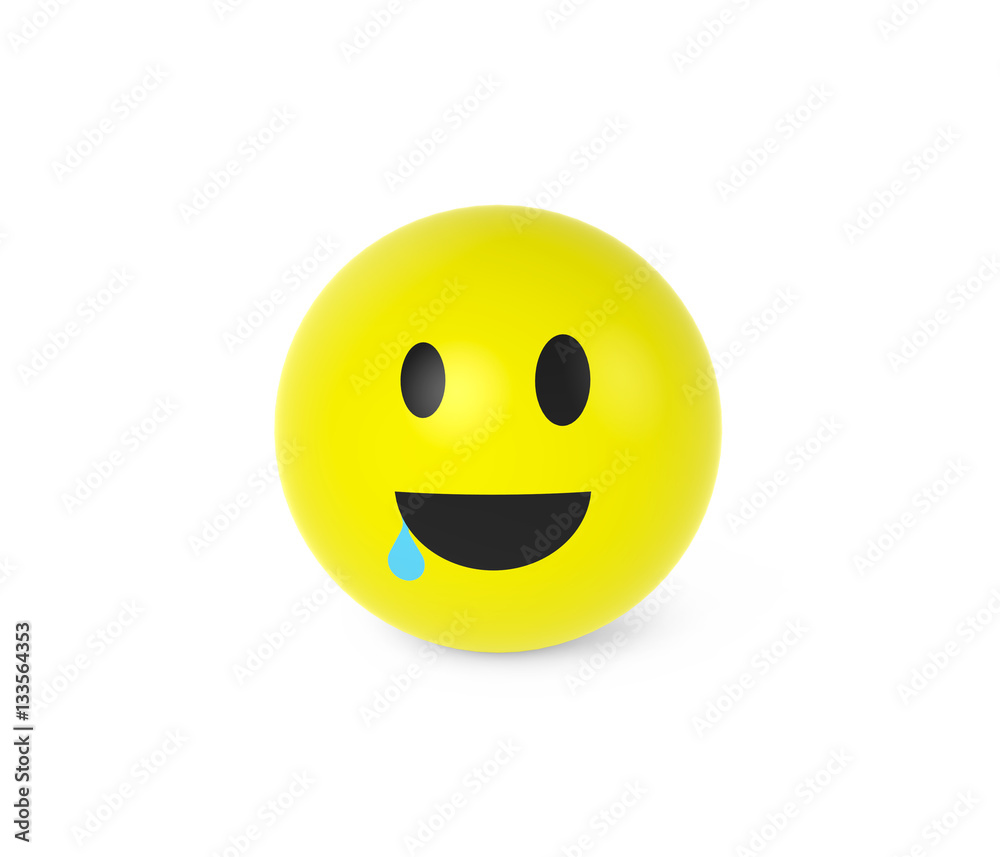 Smiley läuft das Wasser im Munde zusammen Smiley läuft das Wasser im Munde zusammen