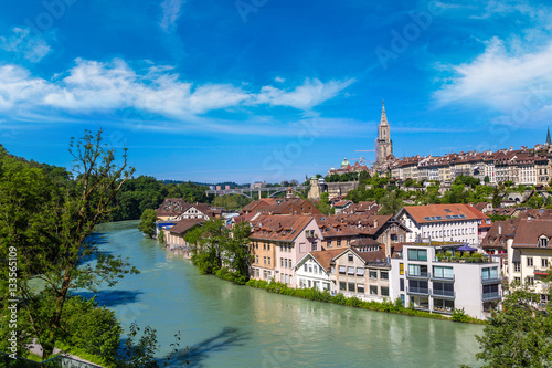 Bern and Berner Munster cathedral