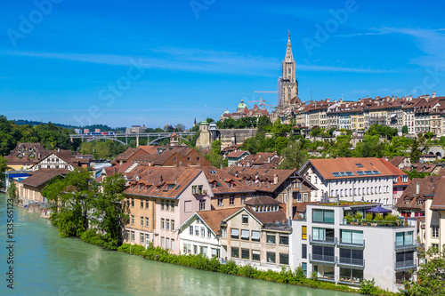 Bern and Berner Munster cathedral