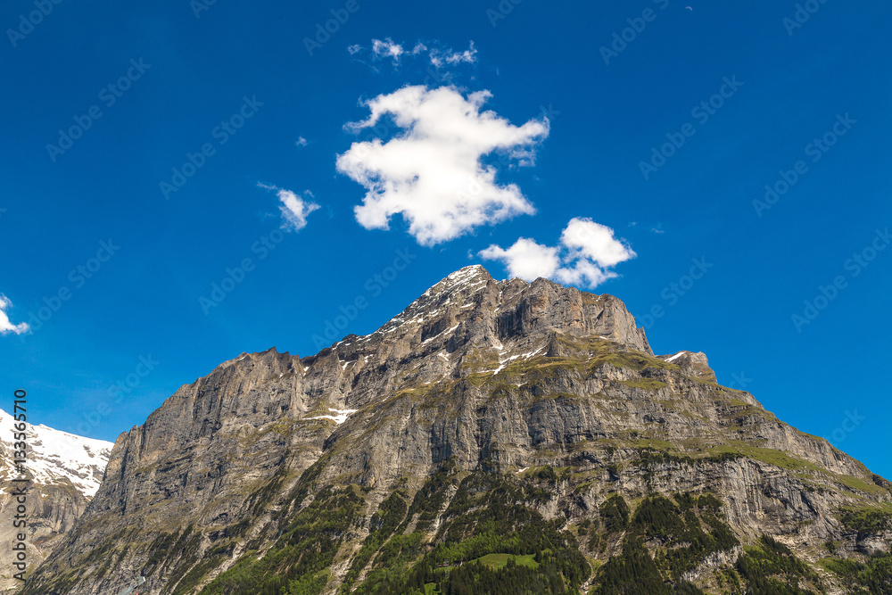 Mountain near Gimmelwald Mountain near Gimmelwald