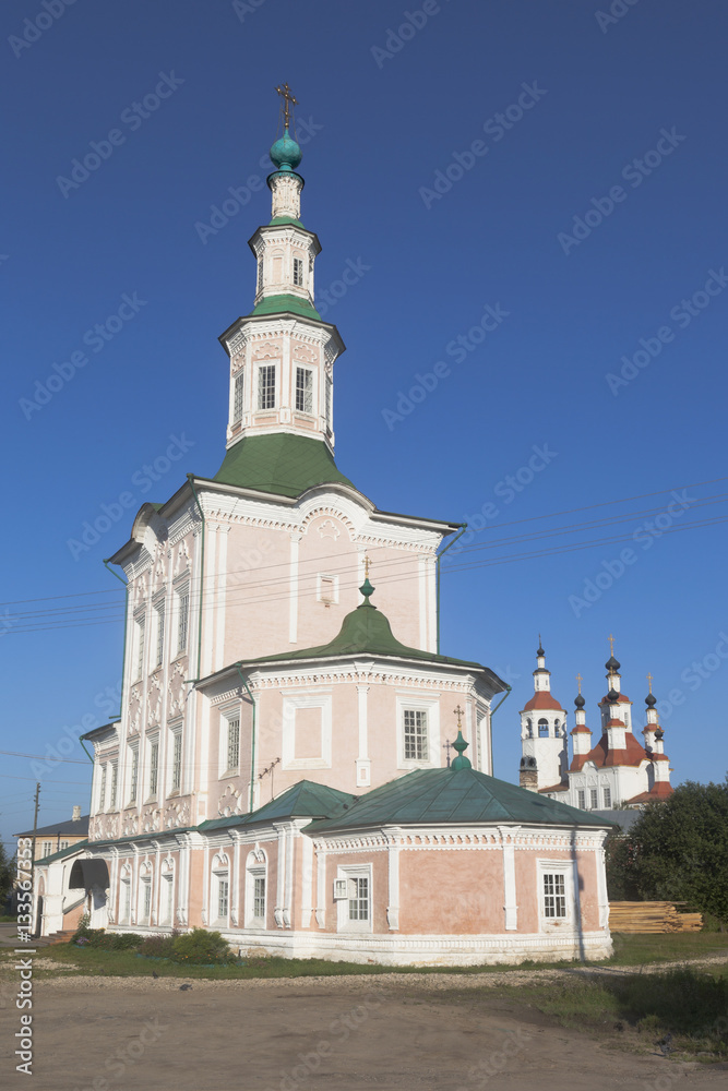 Church of the Nativity in the city of Totma, Vologda Region, Russia