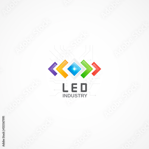 Diode lights logo.