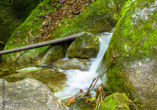 pequena cascata no parque nacional de teresopolis photo