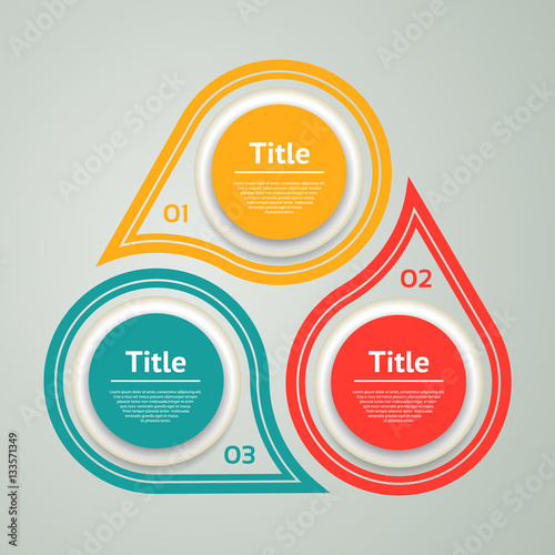 Vector Progress Background / Product Choice or Version. eps 10