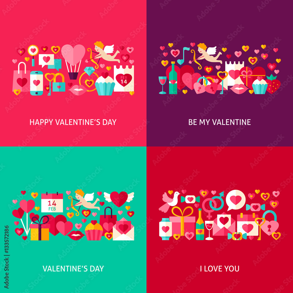 Valentines Day Greeting Set Valentines Day Greeting Set