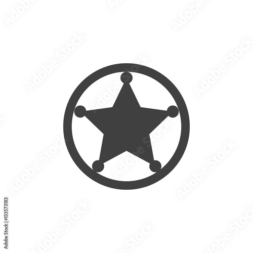 Sheriff star icon