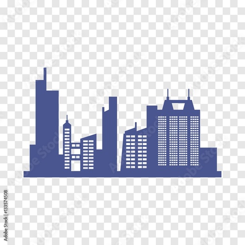 city silhouette icon