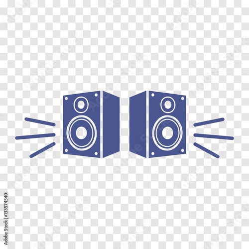 Speakers icon vector