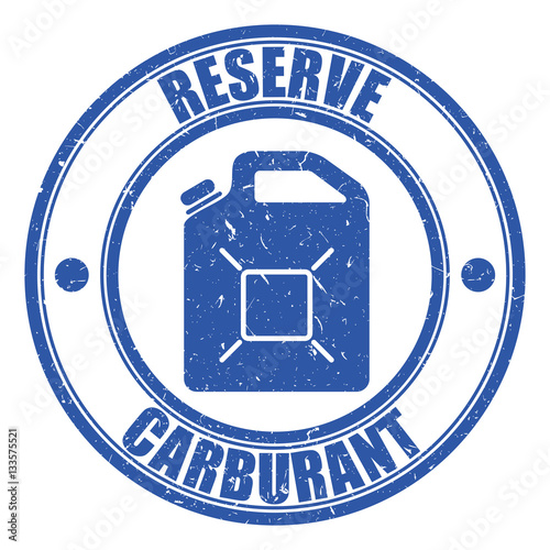 Logo réserve carburant.